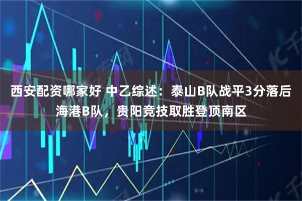 西安配资哪家好 中乙综述：泰山B队战平3分落后海港B队，贵阳竞技取胜登顶南区